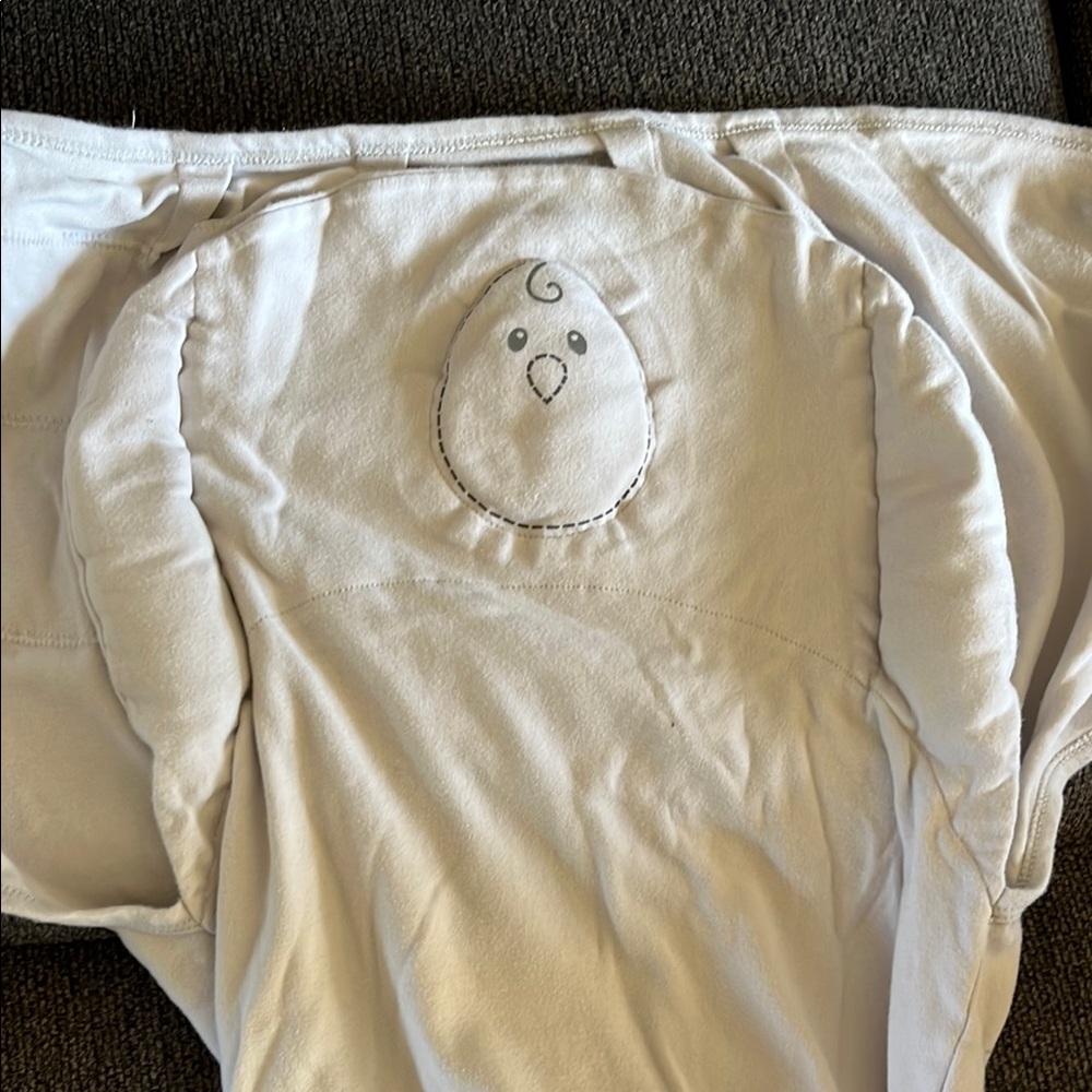 Nested Bean Zen Swaddle in Soft White